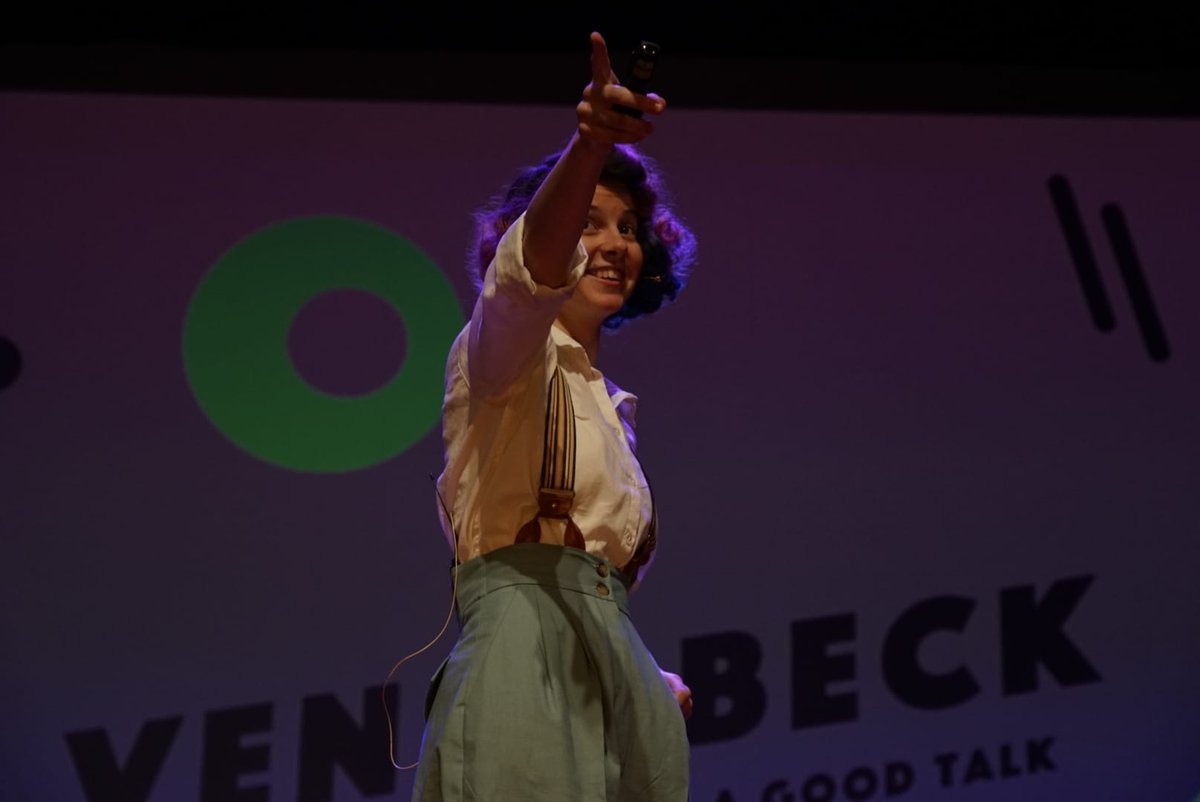 Venja Beck swears her TEDtalk is good! And it is ☝️
#TEDxVenlo