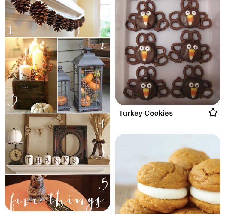 Looking for cute crafts, decor ideas, tasty recipes and more now that November is here? We have a board full of ideas: pin.it/1QxFvtq 🦃🍁🍂 #november #thanksgivingideas