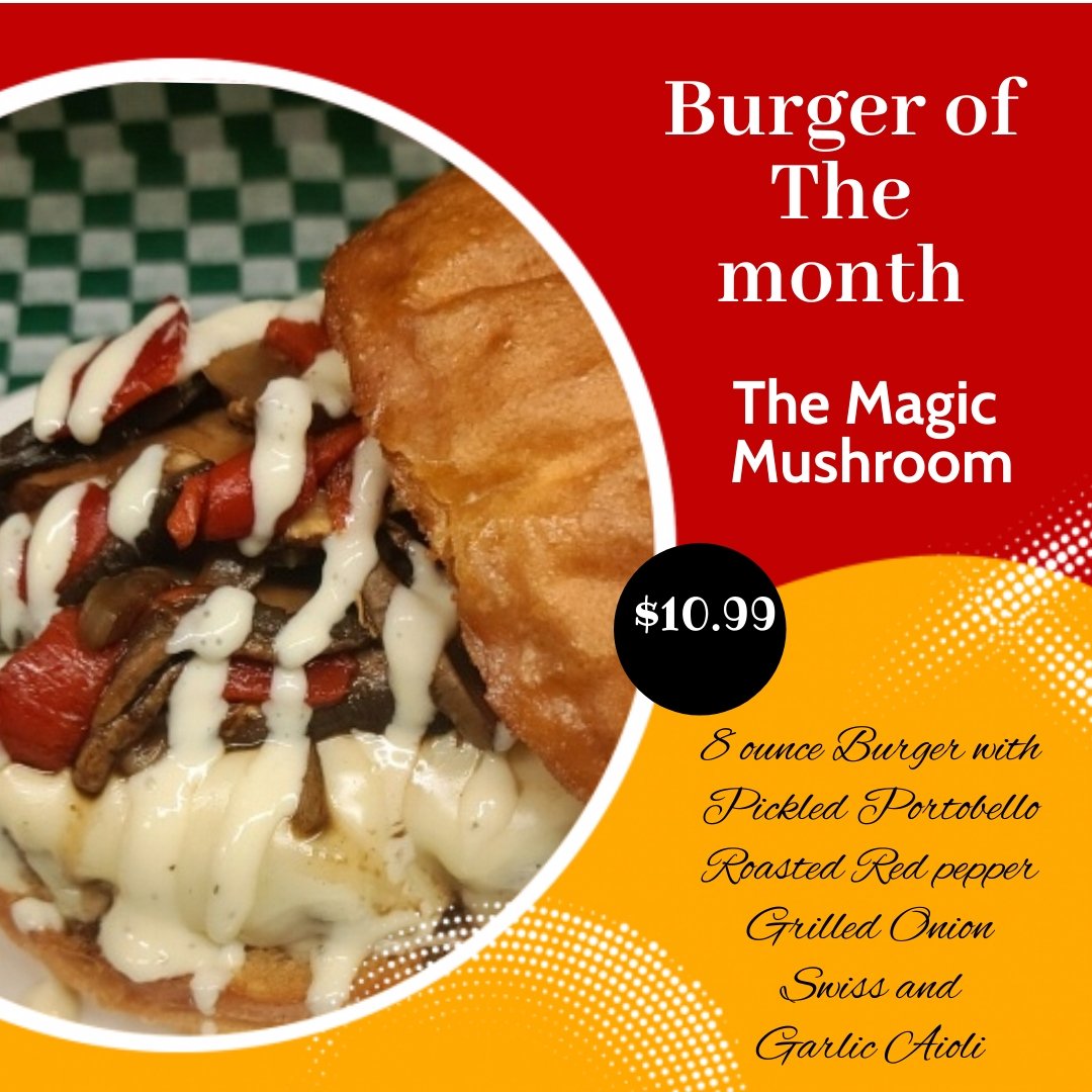 New Burger of the month!