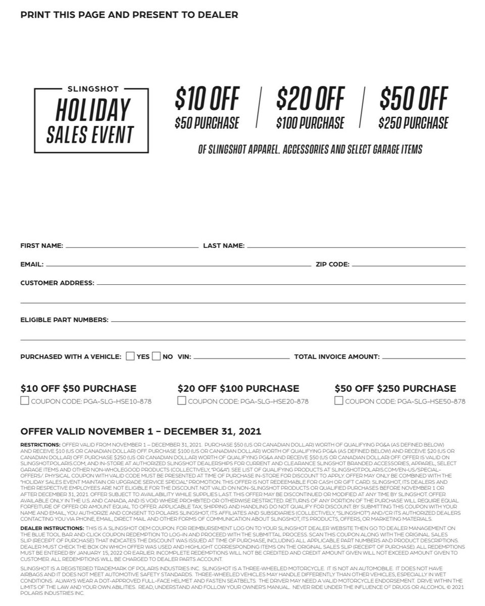 BrewerCyclesInc's tweet photo. The Polaris Holiday Sales Event has begun! Fill out the second page for your holiday shopping at Brewer Cycles! Ends December 31st! 
❄️⛄️♠️
(252) 492-8553
#brewercycles #weareworththedrive #hendersonnc #northcarolina
#polaris #polarisholidaysalesevent #happyholidays https://t.co/lvjfIZ7hdS