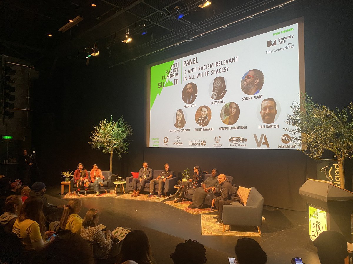 CDEC_Cumbria's tweet photo. Todayโs main message was: โit is not simply enough to be non-racist, you must be actively anti-racist.โ Many lessons learnt about the impact of inaction at the inspirational #ARCSummit today. @antiracistcmbra https://t.co/sFj6MlTdfm