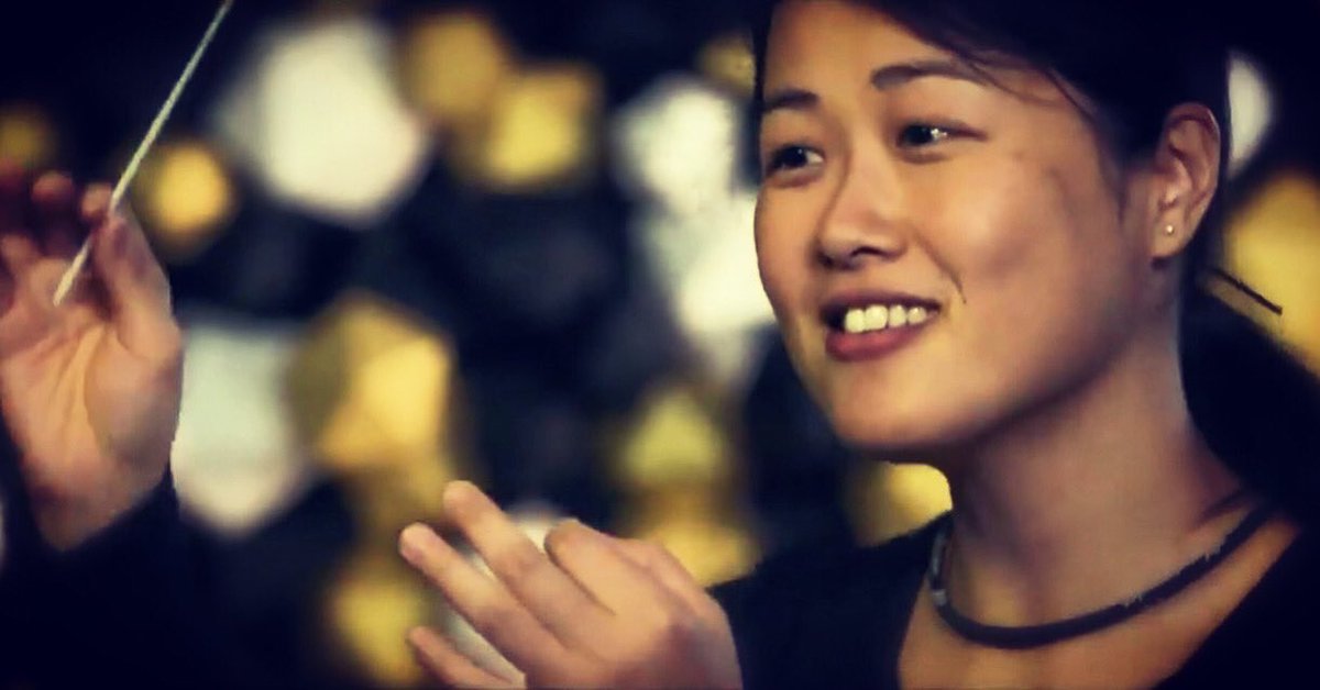 Throwback to 2017 - Solti int. conducting competition in Budapest. 
#Solti #OrchestraForPeace #Orchestra #FemaleConducting #Asian #Taiwan