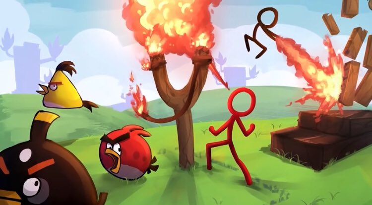 AngrybirdsSmash's tweet image. This pic goes so hard. Feel free to screenshot