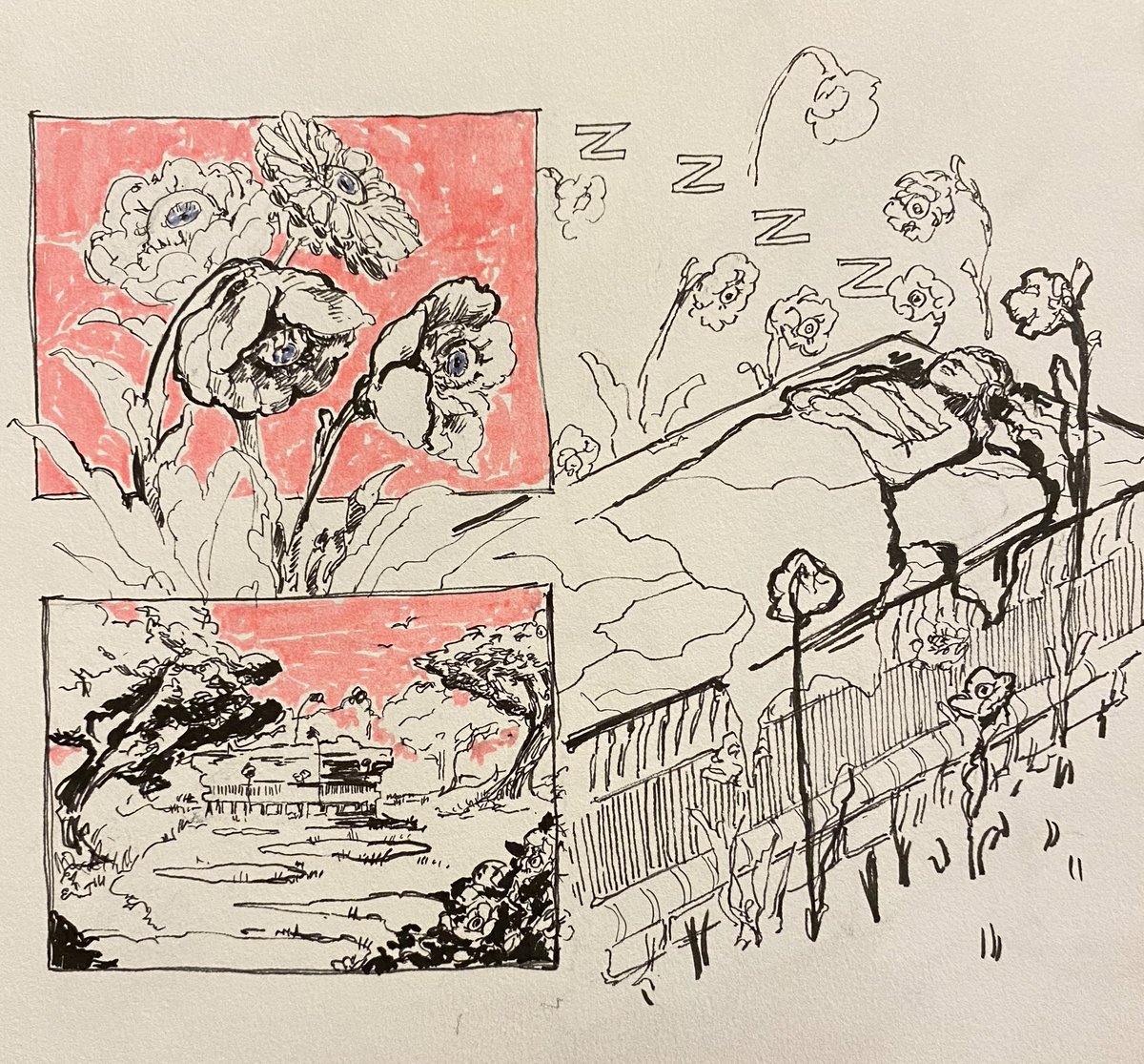 ccuriocatt's tweet photo. More random #inktober2021 pieces, absolutely did not finish - I usually don’t ¯\_(ツ)_/¯ https://t.co/oHzBM4C9jA