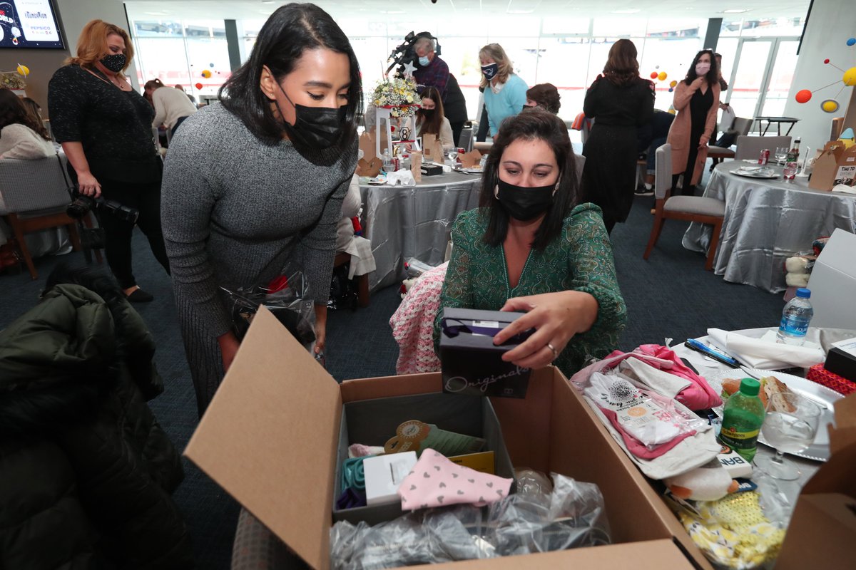 Today we hosted 25 expecting military families for a special shower with our partner <a href="/PepsiCo/">PepsiCo</a>. Thank you to <a href="/OperationShower/">Operation Shower</a> for coordinating and <a href="/Anaridis/">Anaridis Rodriguez</a> for emceeing an "out of this world" celebration for these moms-to-be!