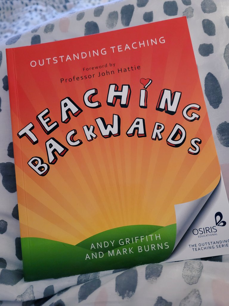 MissMartinLL's tweet photo. An inspiring, bedtime read in preparation for our next @StrathmorePS Book Club tomorrow evening! 💭📚#professionallearning #teachingbackwards @learnimperative @OsirisEduScot https://t.co/MYsUOMQpJj