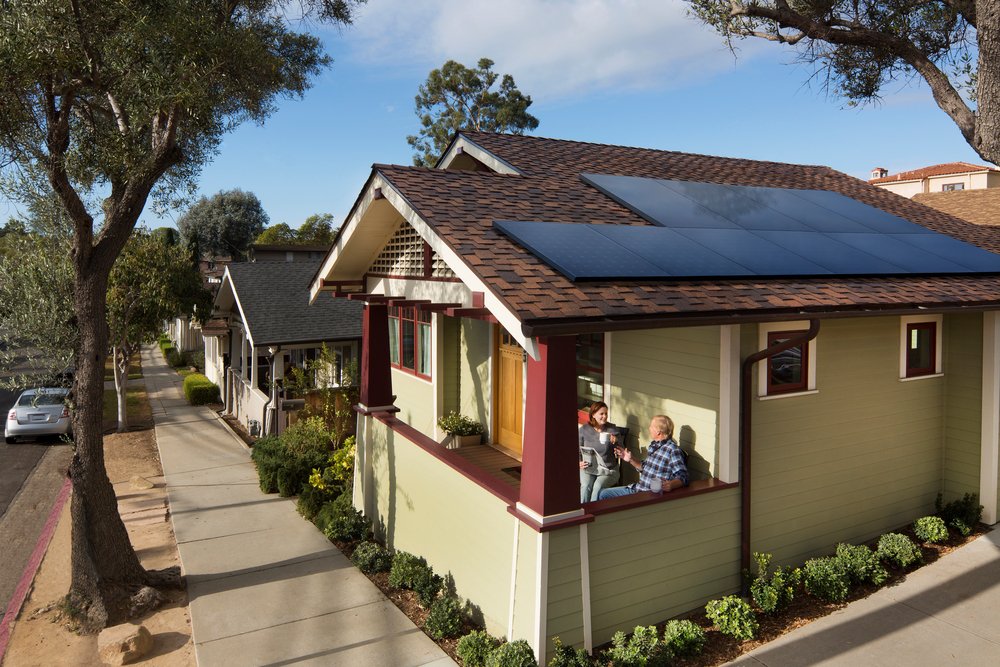 SunPower's tweet photo. When it comes to powering your home with solar, which is more important to you:
 
A. Saving a little extra green and getting only the panels you need.
B. A streamlined design with symmetry, even if it means buying an extra panel or two. https://t.co/Wabsfk0PZg