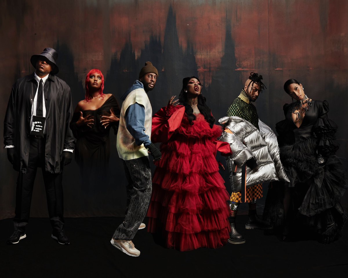 HYPEBEAST's tweet photo. 'Horror Noire' is a new anthology streaming on
@Shudder. Check out the Horror Noire #BlackHorror photoshoot by photographer @thisismarkc, inspired by the filmmakers from #HorrorNoire. Click the link for a 30-day free trial of Shudder. #sponsored https://t.co/e9WI7Kx1Vx https://t.co/gIEMmd2vQu