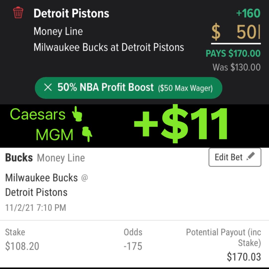 SBet_Arbitrage's tweet photo. Another $11 for the coin purse. Maybe place the winnings on the Lions going 0-17? #Sportsbet #Arbitrage #easymoney #GamblingTwitter https://t.co/mlCmdap23Y