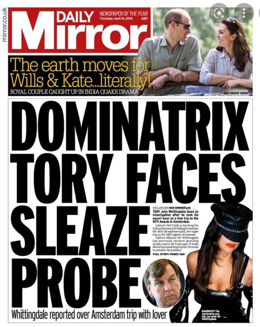 @breeallegretti No, Surely not #JohnWhittingdale of Ms Whiplash fame, so many stories of the #KingOfSleaze to fill the House of Commons library all by itself e.g