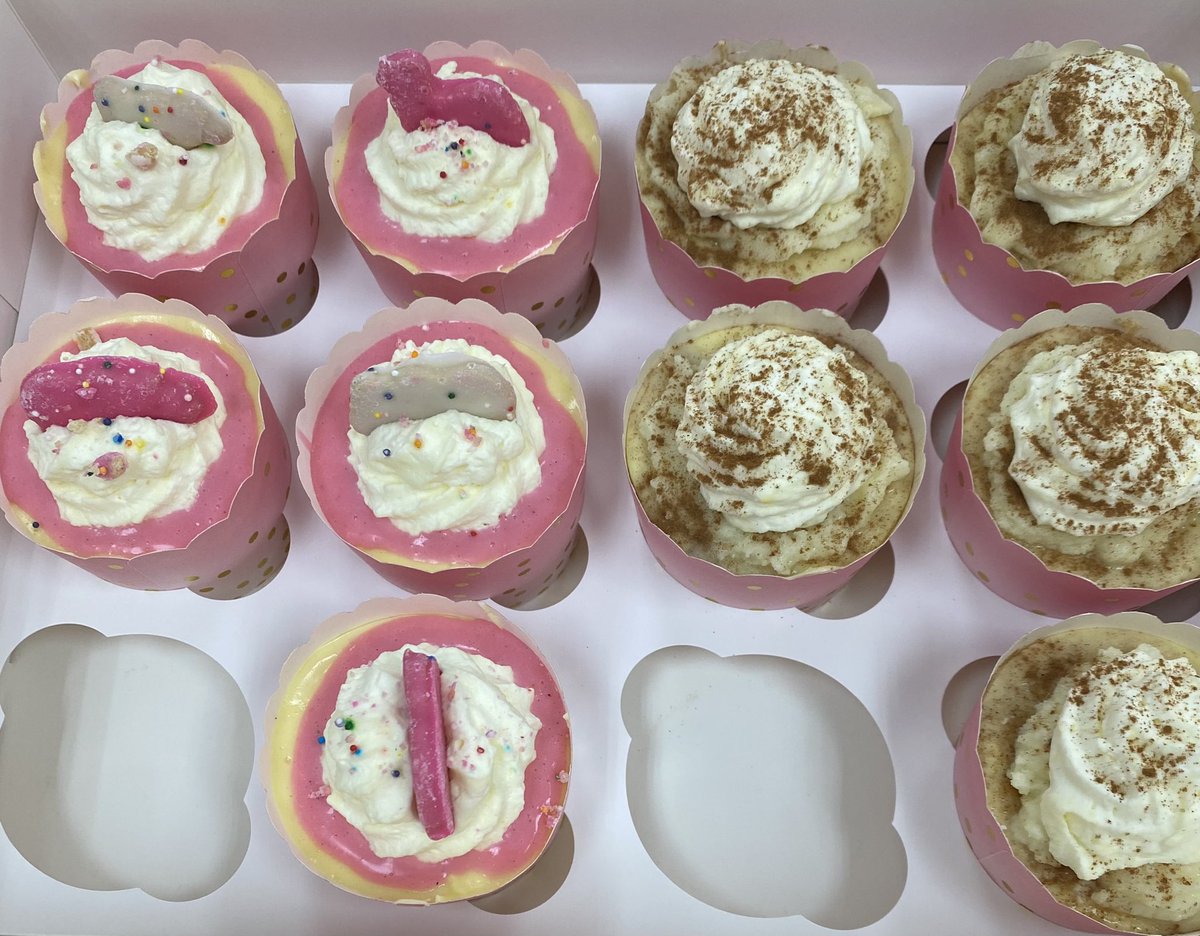 BarWasht's tweet photo. Tara’s Cheesecakes are here!
Coconut Cream 
Boston Cream Pie
Tiramisu 
Frosted Animal Cookie 
Cinnamon Roll
Triple Chocolate https://t.co/Zt3IzJuGsr