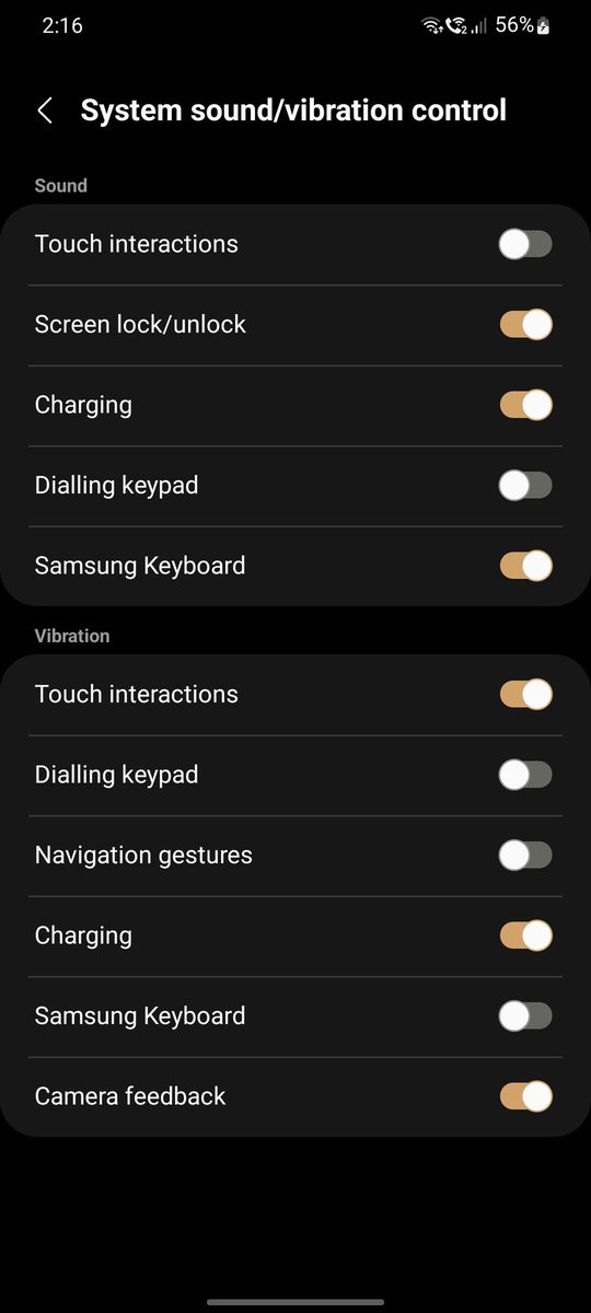 MaazMz's tweet photo. New Charging vibrating feedback on #OneUI4Beta https://t.co/ABUOOtOk4g