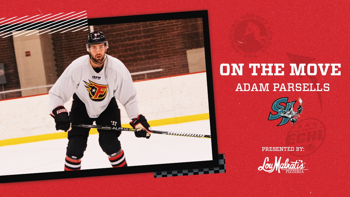 IndyFuel's tweet photo. ROSTER MOVES: Defenseman Adam Parsells has been signed to a pro-tryout with the San Jose Barracuda

Presented by @LouMalnatis ➡️ https://t.co/vwHQBaqb8N https://t.co/w5ra9p5iM3