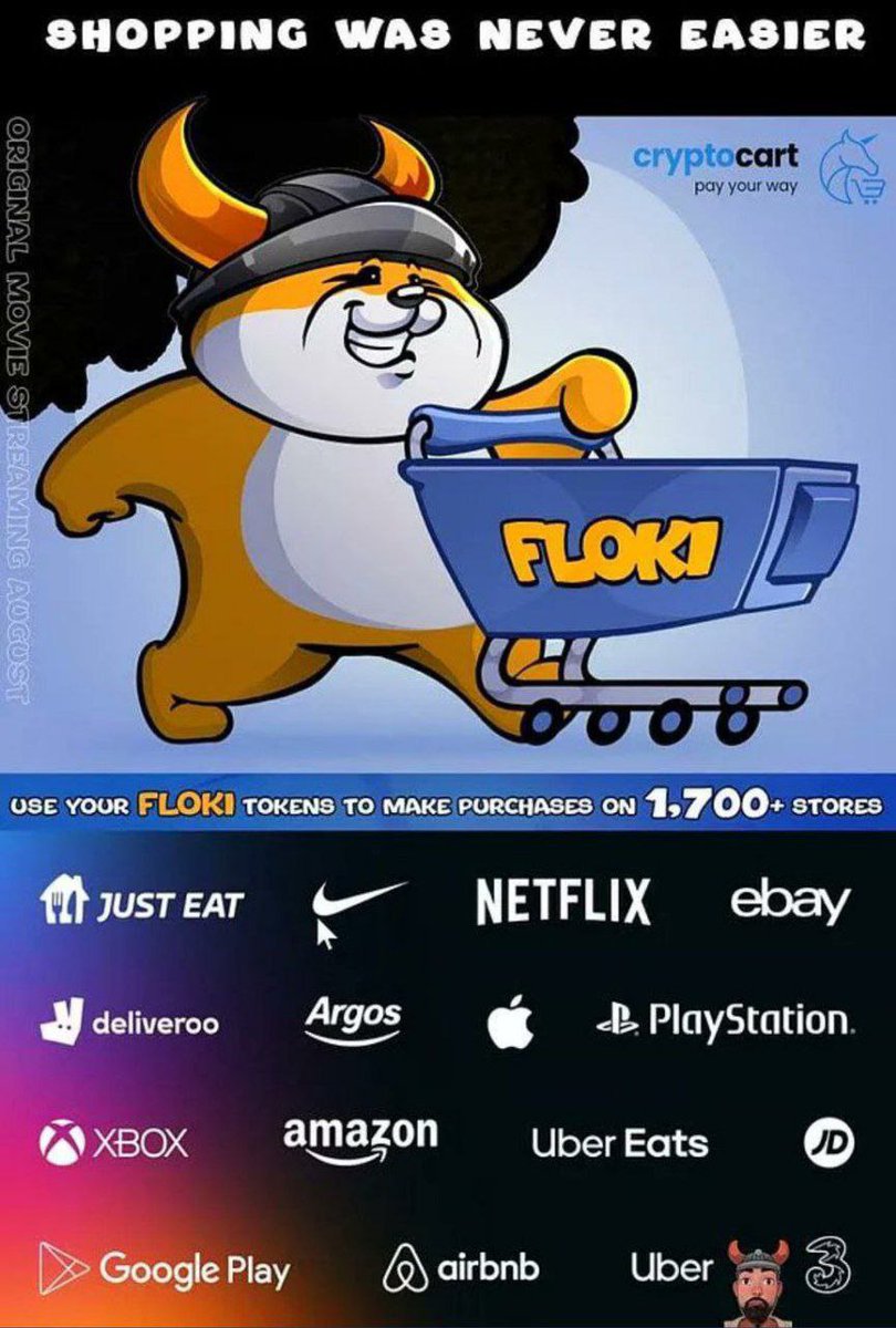 sam40532215's tweet photo. @SabreEthereum @elonmusk @BillyM2k $floki is more than a coin.
#FLOKI is trending.
$Floki ınu @RealFlokiInu
🚀🚀🚀🚀🚀🚀🚀🚀🚀
💥💥💥💥💥💥💥💥💥 https://t.co/sHUWl8RZkd