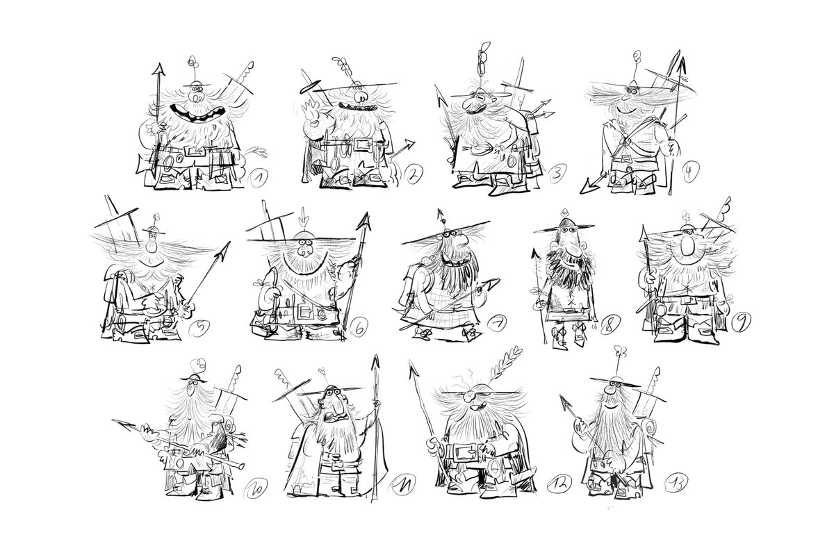 ghibault's tweet photo. Rough exploration sketches for Stoop --- #monsterhuntingforbeginners #characterdesign https://t.co/NqpXHMDdMe