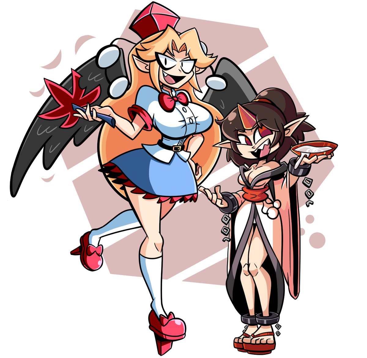 KevinArthurLS's tweet photo. Yugi n' Aya with their swap species 🔄
Commissioned by @LucyferPancakes https://t.co/lJwV90iDZ1