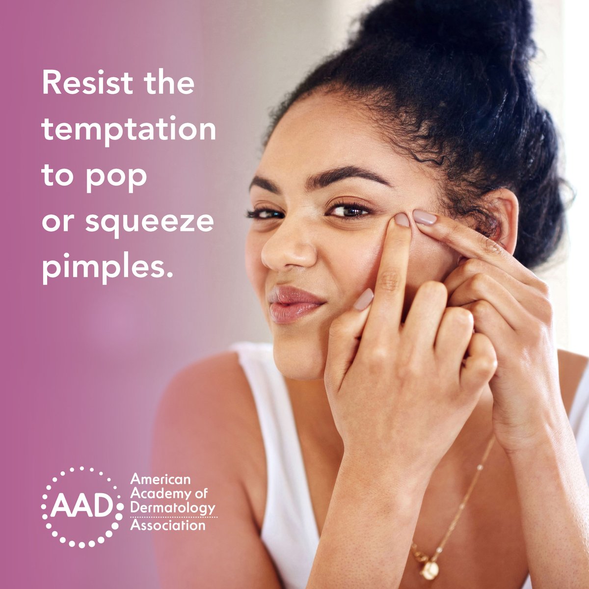 If you have a pimple that you’re about to pop, stop! 🛑 You’ll want to read this first: bit.ly/2P3tyNz