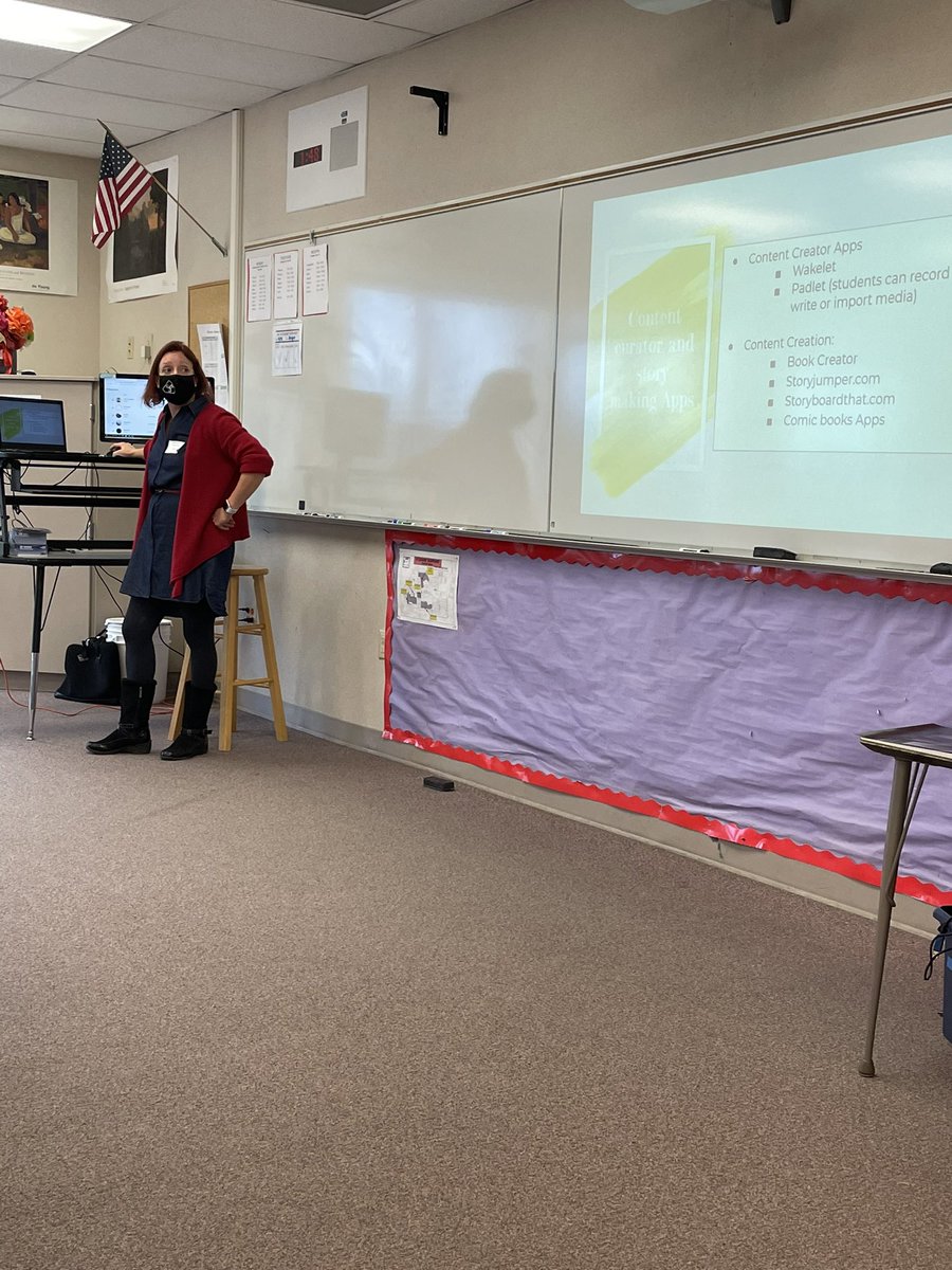 SRVUSD_NGSS's tweet photo. @MVHSLearns invited me to hear teachers sharing the deep learning already happening. My takeaway is that students learn when you allow for creative choice AND that people when content is rooted in the real world. https://t.co/5Ro6MJI8f0