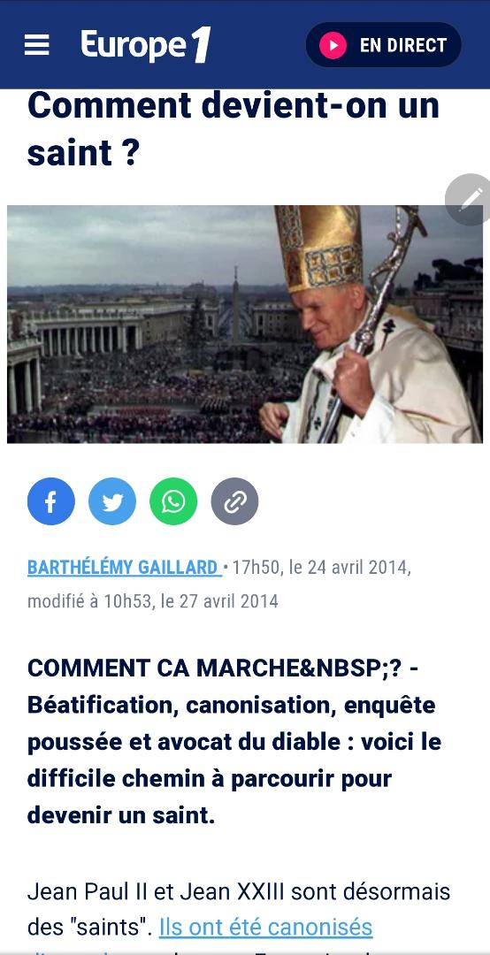 christulrich's tweet photo. Marc12.27
《 Dieu n’est pas Dieu des morts, mais des vivants.
Vous êtes grandement dans l’erreur.》
Comment l'église catholique "fabrique" ses "saints" à elle👇
#Jésus
#Toussaint
#CIV225
#halloween2021 #InsideCIV
#insidelifetv #insiders https://t.co/Zp0F7WyV70