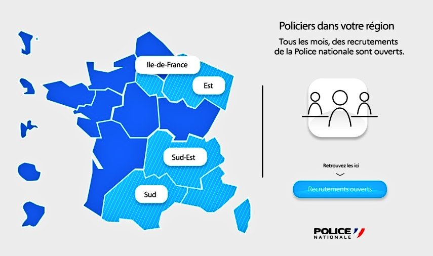 [Devenez #Polcier adjoint]
↪SANS condition de diplôme et sur dossier
📌Inscriptions jusqu’au 17 nov. dans la zone Est, jusqu'au au 28 nov. dans la zone Sud-Est et pour l'Île de France et la zone sud, le #recrutement est ouvert toute l'année.
 
📂 ⤵️
devenirpolicier.fr/inscriptions/1…
