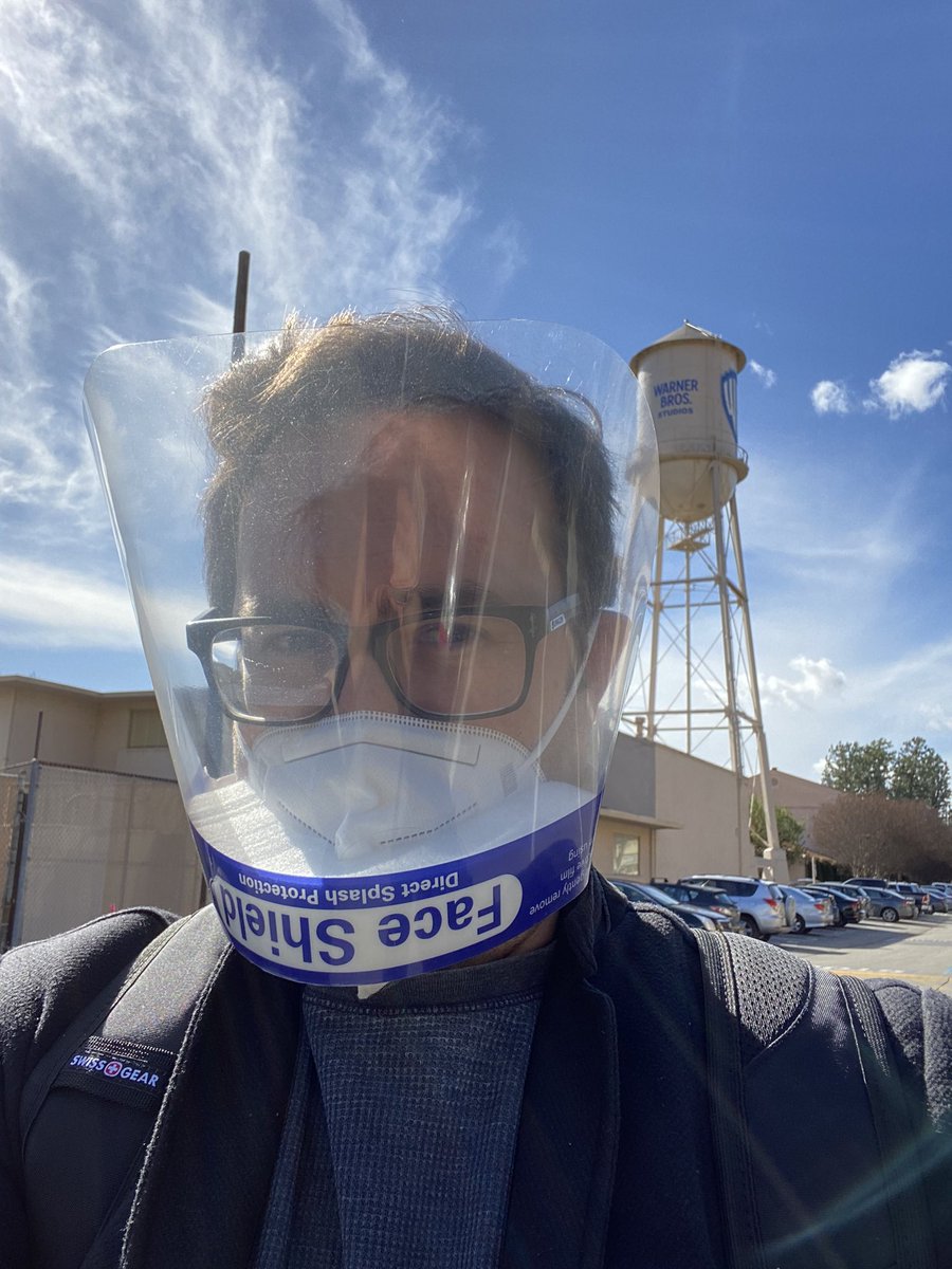 imsethcohen's tweet photo. @Isabella_Gomez It was a real step up from the face shield! https://t.co/zHrbMCZP2G