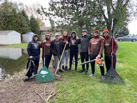 Enjoyed spending Civil Engagement Day out in the community! We cleaned up litter around neighborhoods and local yards in the community, prepared and served food, raked and cleaned up local yards, painted and organized donated clothes.