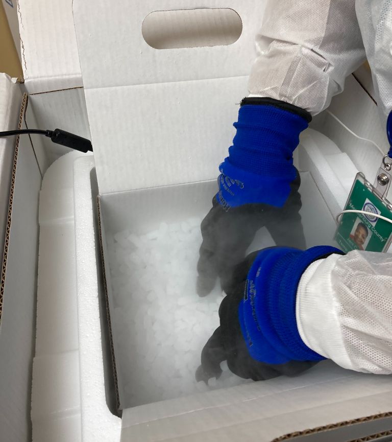 MeckCounty's tweet photo. It’s here: 13,500 doses of Pfizer vaccine for children 5-11 years old!! 

Our staff is working hard to prepare for distribution. We’ll have more details on locations and events once the CDC gives final approval. https://t.co/BuiPj82MTV
