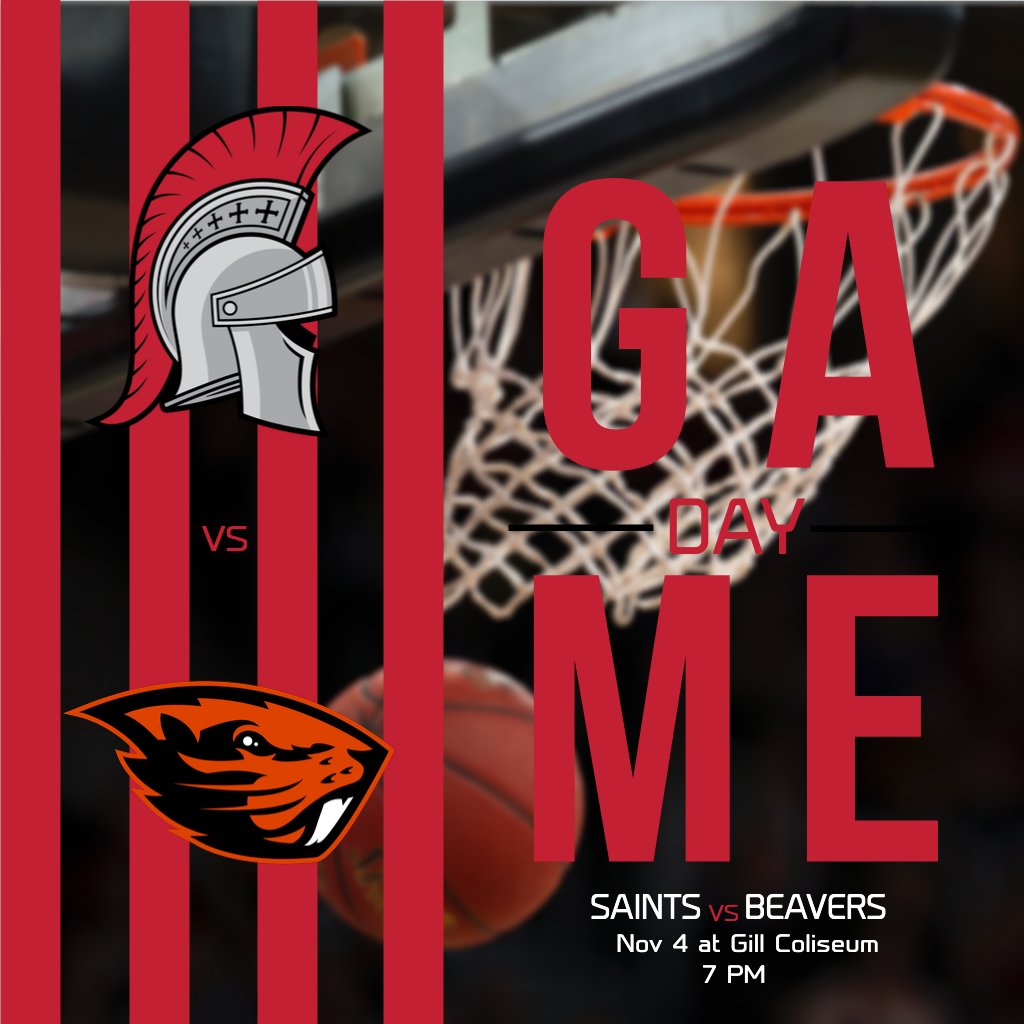Your Saints begin their 2021-22 season with an exhibition against Oregon State!