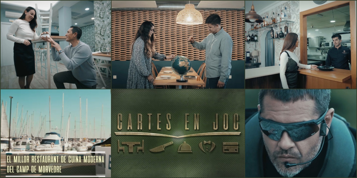 💣Aquesta nit la missió ben possible del xef <a href="/jgarriserra/">Jordi Garrido Serra</a>👨‍🍳 és trobar el millor restaurant de cuina moderna del #CampDeMorvedre. Els participants són El Bohemio, Cabo Sur i Saoco. Qui guanyarà aquest moderníssim duel🧐?
Comença ja <a href="/CartesJocAPunt/">Cartes en joc</a>⚔️👇
bit.ly/TV_EnDirecte