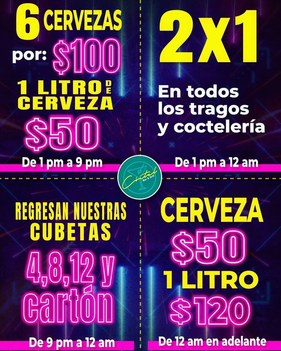 BarCoctel's tweet photo. Terminemos el puente juntos 🔥

Ven hoy y disfruta de todas nuestras promociones 

Te esperamos 

📍Estocolmo #16 Zona Rosa CDMX 

#promociones #martes #drinks #zonarosa #lomejor https://t.co/FruloylOhq