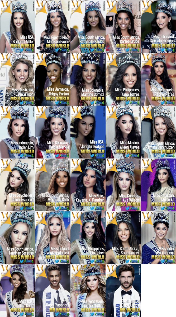 MISS UNIVERSE SIMS tweet media