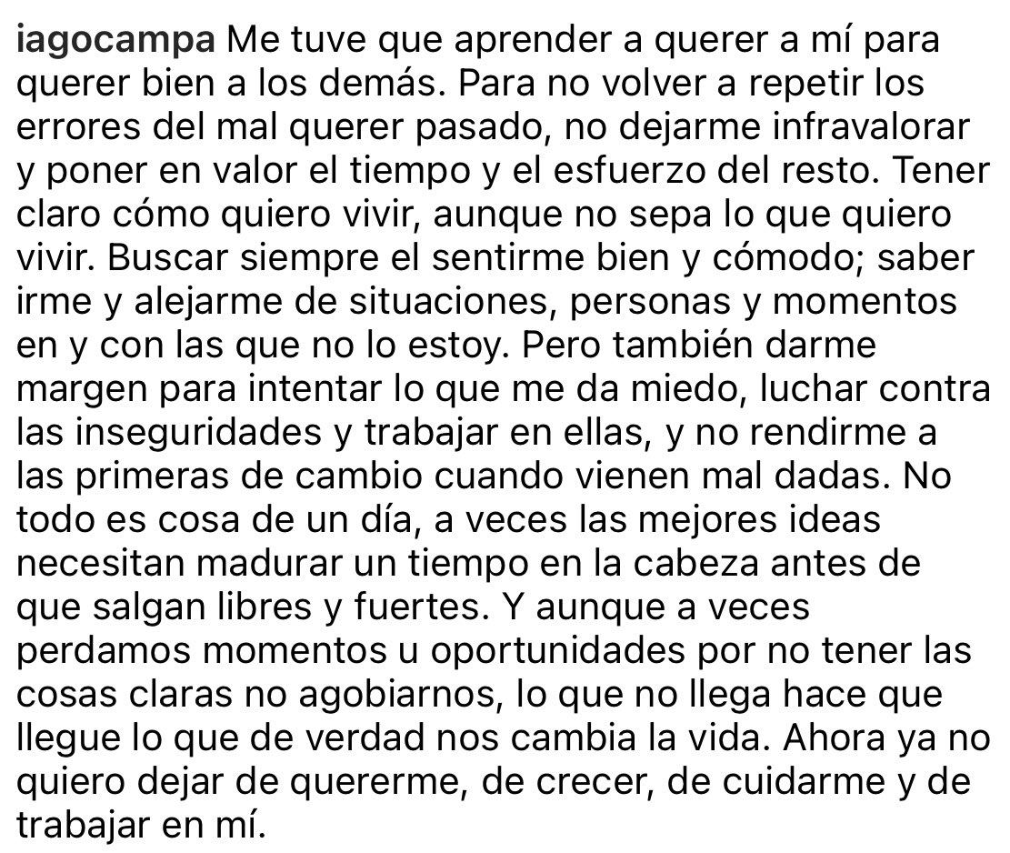 iagocampa's tweet photo. No voy a dejar de quererme. https://t.co/3upmdmmg6s