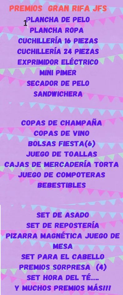 DaemRecoleta's tweet photo. DAEM # Recoleta
Lista de premios
Gran Rifa Solidaria en COMPLEJO EDUCACIONAL JUANITA FERNÁNDEZ SOLAR https://t.co/3FJSlrMyL1