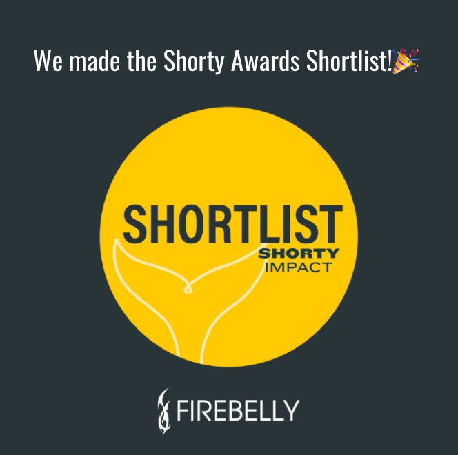wearefirebelly's tweet photo. We are thrilled to announce that our work with @IAPF has been Shortlisted for this year's @ShortyAwards! 🙌🖤🔥 The IAPF does amazing work every day and we are proud to work with them. Please visit their page to support. 

#WeAreFirebelly #ShortyImpact #ShortyAwards #IAPF https://t.co/FLO9yBctd6