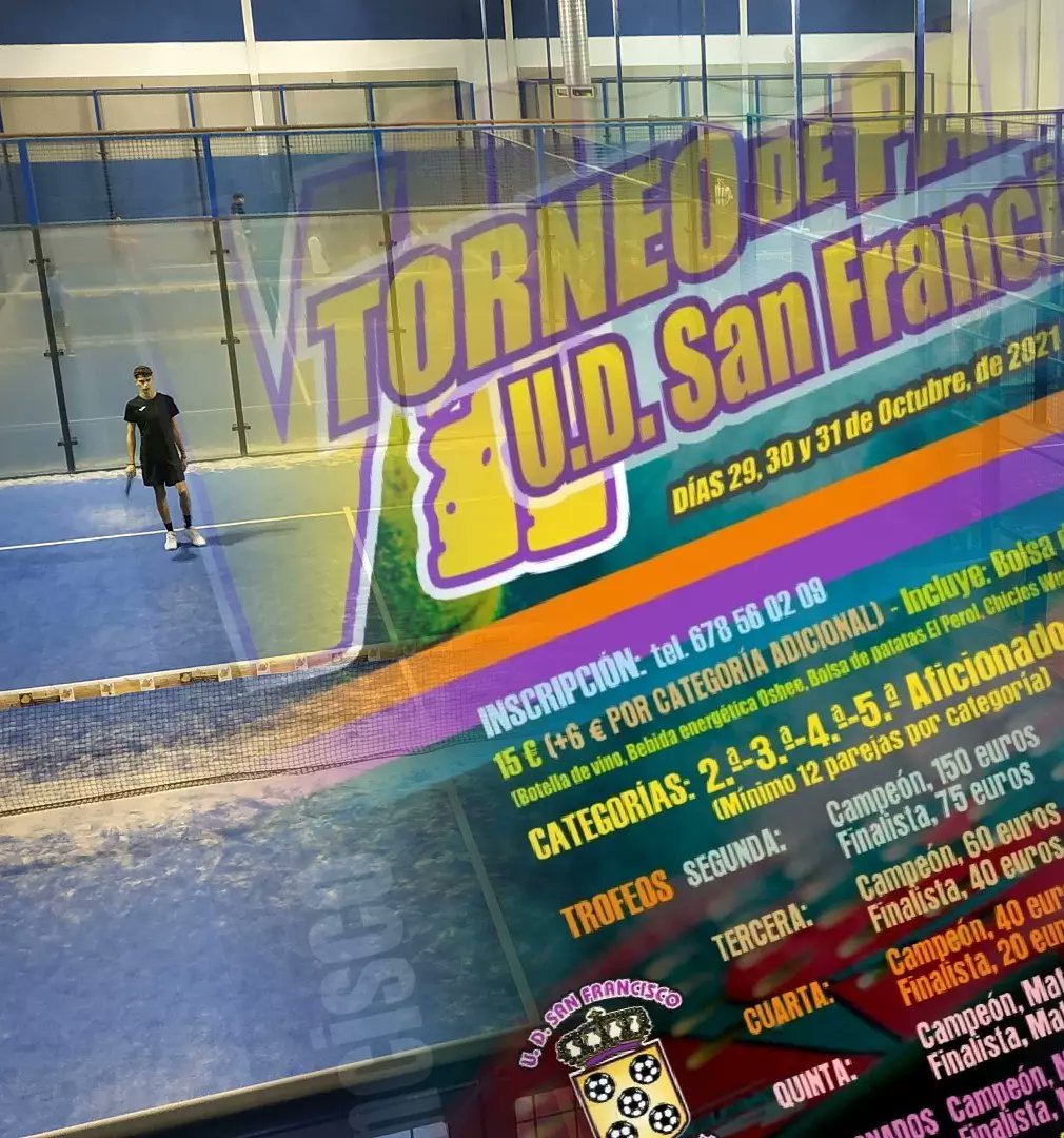 DeportesBaena's tweet photo. ¡𝗔𝗺𝗯𝗶𝗲𝗻𝘁𝗮𝘇𝗼 𝗱𝗲 𝗽𝗮́𝗱𝗲𝗹 𝗲𝗻 𝗩𝗜𝗜 𝗧𝗼𝗿𝗻𝗲𝗼 𝗱𝗲 𝗣𝗮́𝗱𝗲𝗹 𝗨𝗗 𝗦𝗮𝗻 𝗙𝗿𝗮𝗻𝗰𝗶𝘀𝗰𝗼!🎾🎾

La 7a edición del Campeonato de Pádel que organiza la UD San Francisco exitazo.

🗣️  hoy, más que nunca, creemos en el #deporte 
Enhorabuena "SanFran". 
💪🎾🚴‍♂️⚽ https://t.co/OO5Y2hYWLS