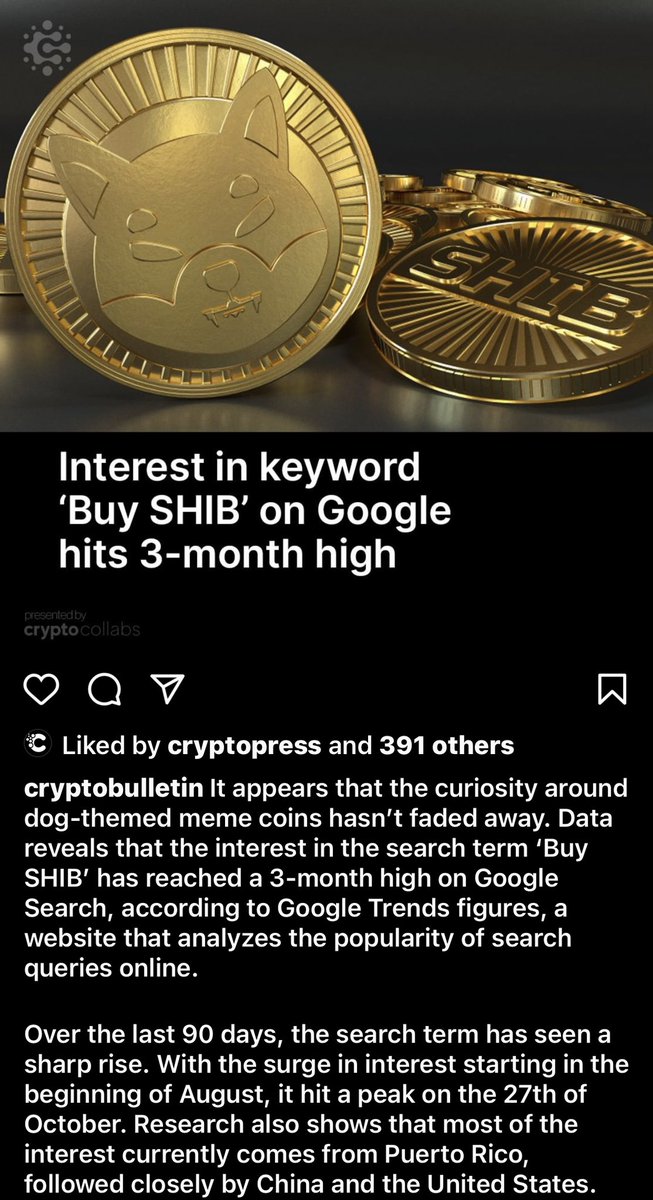 ShibaHsu's tweet photo. #Shib still trending on #Google for 3 month high 🙌🏼  #SHIBARMY @ShibaAustralia @ShibaArizona @NastyShib @ShibBPP @Dezaxe @remi_grl @Matthew01477665 @FegShib @Thomas56710o3i @XvHADESvX @Shib_xWarrior29 @Tatianita75020 @Dermaone5 @Minnie13223473 @Shib_Guy @rentmoneyarmy @Jermz_219 https://t.co/ej8iDjBVPL
