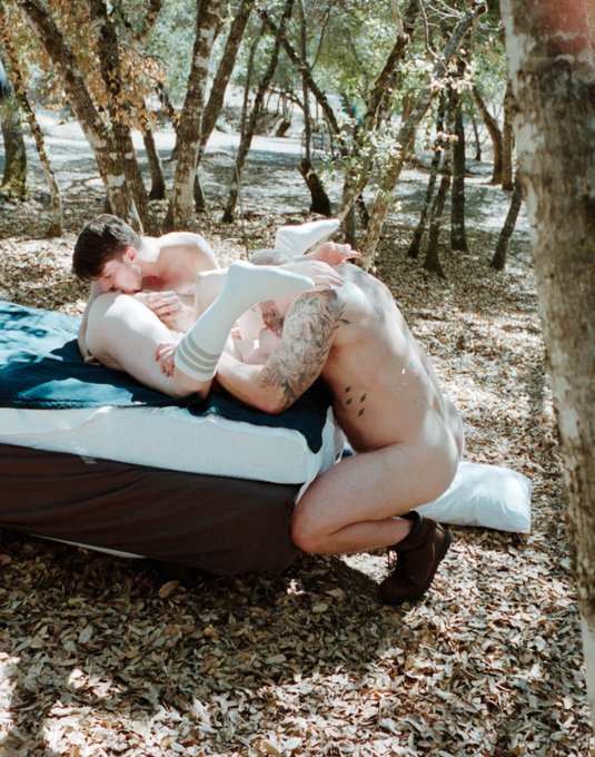 1 pic. Some gorgeous moments from "Down The Rabbit Hole" featuring @ThyleKnoxx @CainMarkoXXX @TannerThomasX