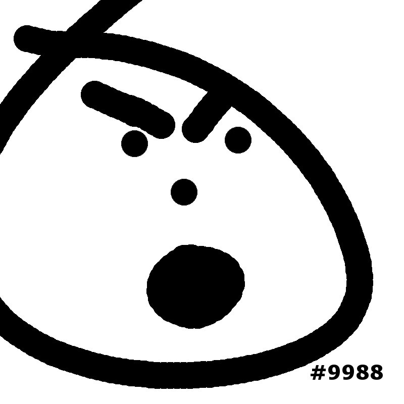 BoyoBoyNFT's tweet photo. Who pissed off #9988 🤬? 
There’s a giveaway in our bio 🎉
#nft #nftcollection #newnft #nftgiveaway #crypto #nftcrypto #boyo https://t.co/LxFjcJNgvB