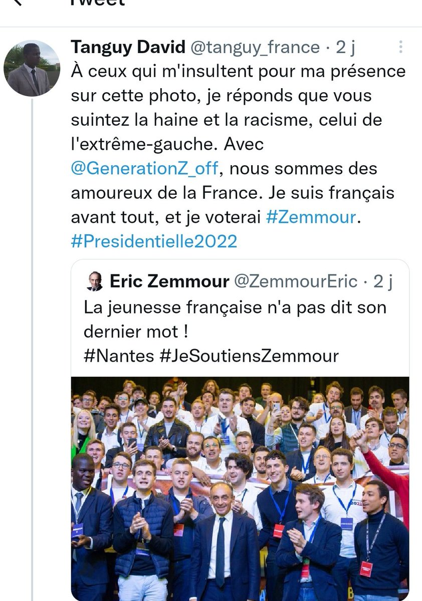 🇨🇵 Souverainiste Zemmour la France au coeur tweet media