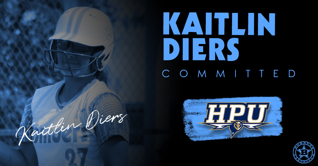 Congrats to Texas Bombers STX-Saenz player Kaitlin Diers and her family.  Kaitlin has committed to play softball for Howard Payne University! #bombernation #collegecommit