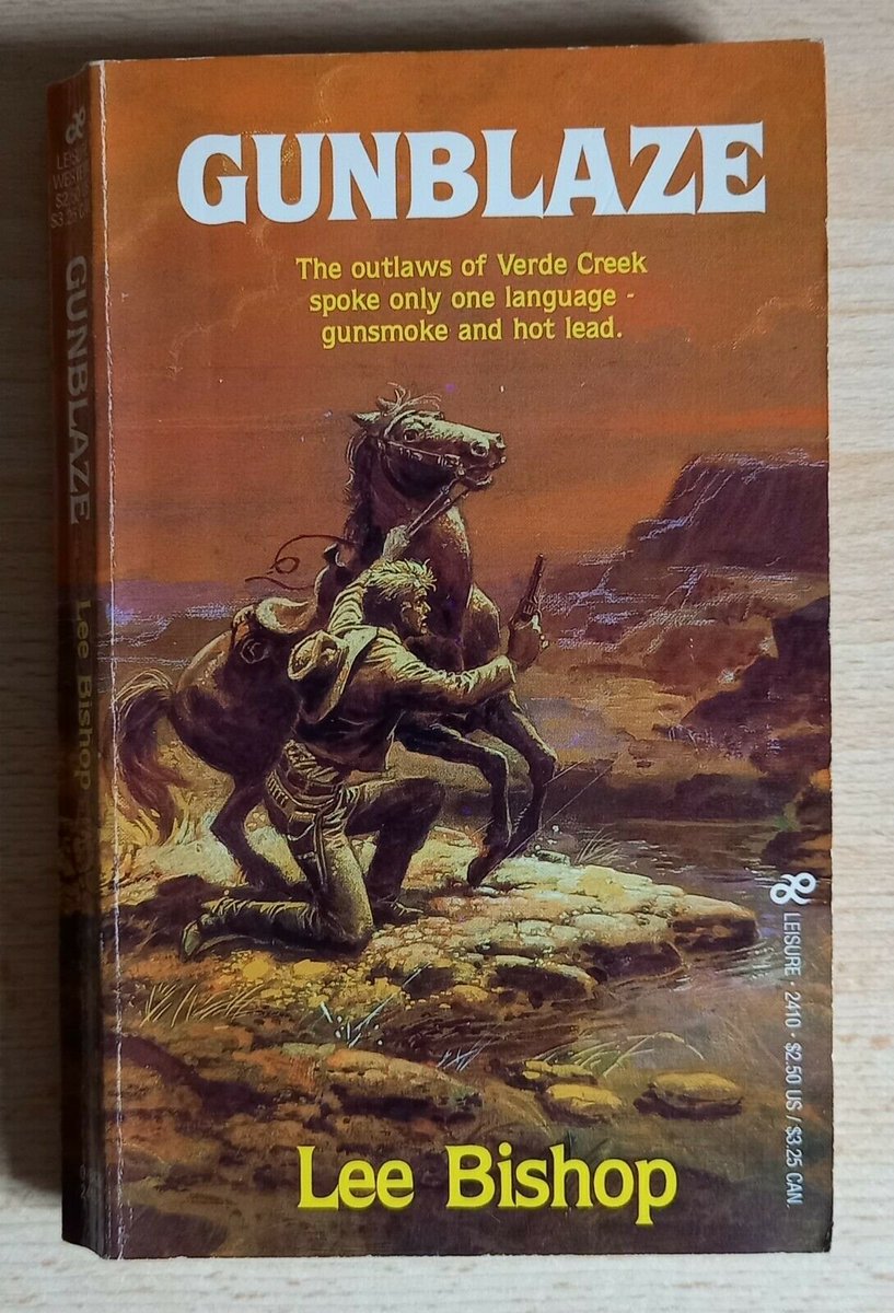 Zen_Of_Comics's tweet photo. "The outlaws at Verde Creek spoke only one language - gunsmoke and hot lead". https://t.co/D5LxzBIjls