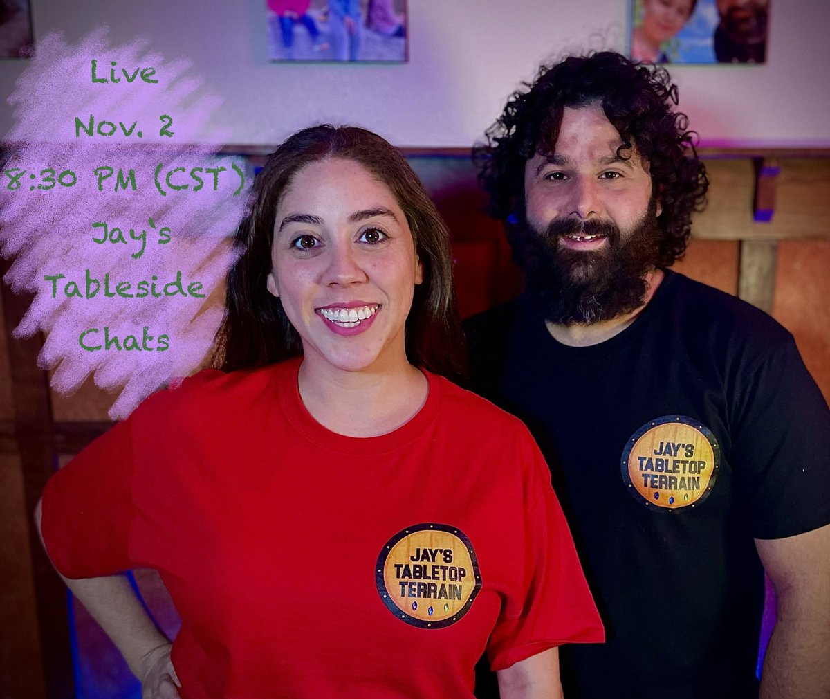 Come hang out with us tonight! We will be joining @jays_tabletop for his weekly IG live for some crafting and good conversation. (8:30CST) Hope to see you there!!