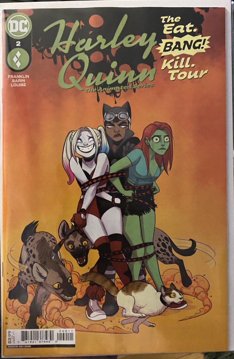 #Comics

Harley Quinn: Eat. Bang. Kill. Tour #2

Just got around to reading this issue and a Little secret - I don’t really like HQ as a character, but this is just so great I cannot recommend it enough!