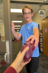 mil_fertitta's tweet photo. THE HIDEOUS SOUND OF HIS BEATING HEART! Students participated in a text-evidence-based scavenger hunt after analyzing literary elements of the classic horror story #TheTellTaleHeart. Thank you to our  PMS teachers who helped give clues to our sleuths!#Patriotstrong @pearson @fisd https://t.co/YzUnlnALTR