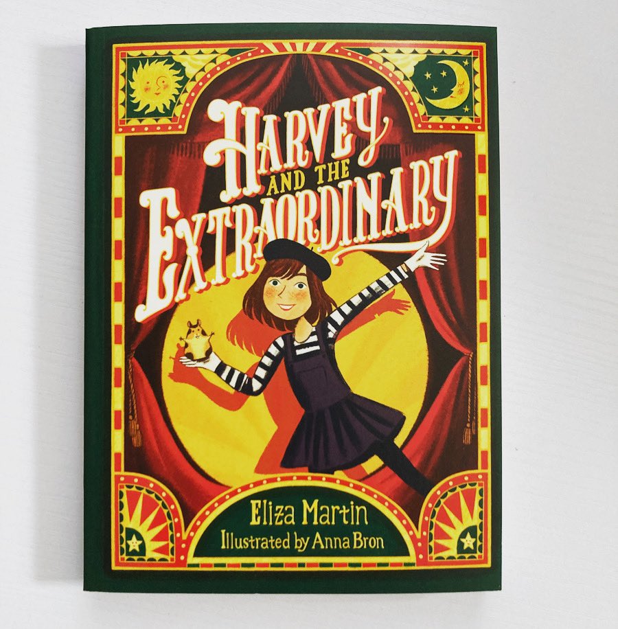 AnnickPress's tweet photo. Happy book birthday to Harvey and the Extraordinary ๐ฉ ๐น ๐ฅณ
Get to know Mimi and her sidekick Harvey in this delightful #middlegradebook written by @elizavmartin and illustrated by #AnnaBron
#harveyandtheextraordinary #elizamartin #annabron https://t.co/E5AHUANXfZ
