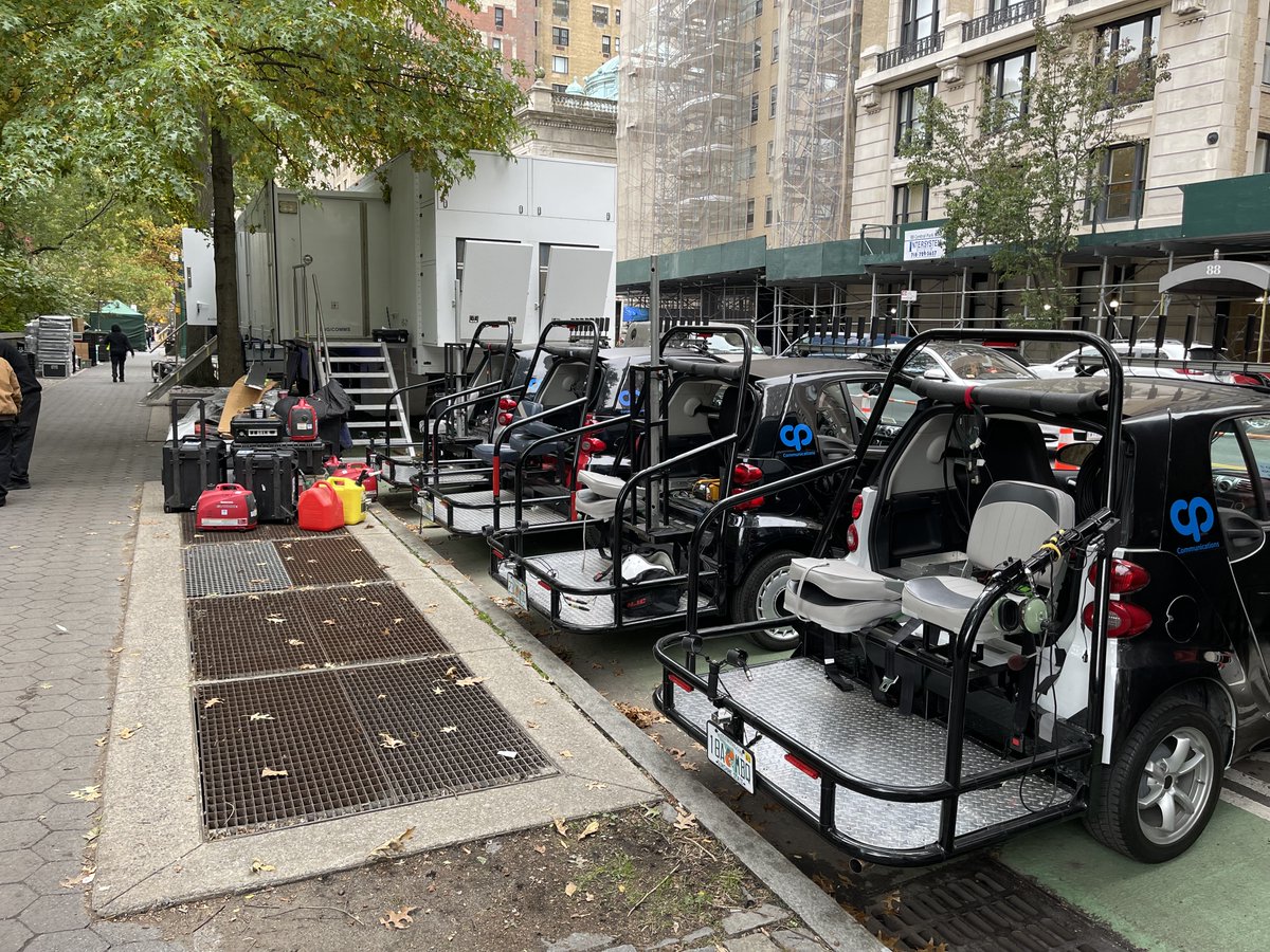 CP_Comm's tweet photo. GETTING READY TO RACE: We're in NYC today, preparing for this weekend's #NYCMarathon! These Smart cars with camera rigs will be on the course with the runners to capture the action during the race and deliver it to viewers. 

#cp_comms #redhousestreaming #bondedcelluar https://t.co/R7lCS95nyT