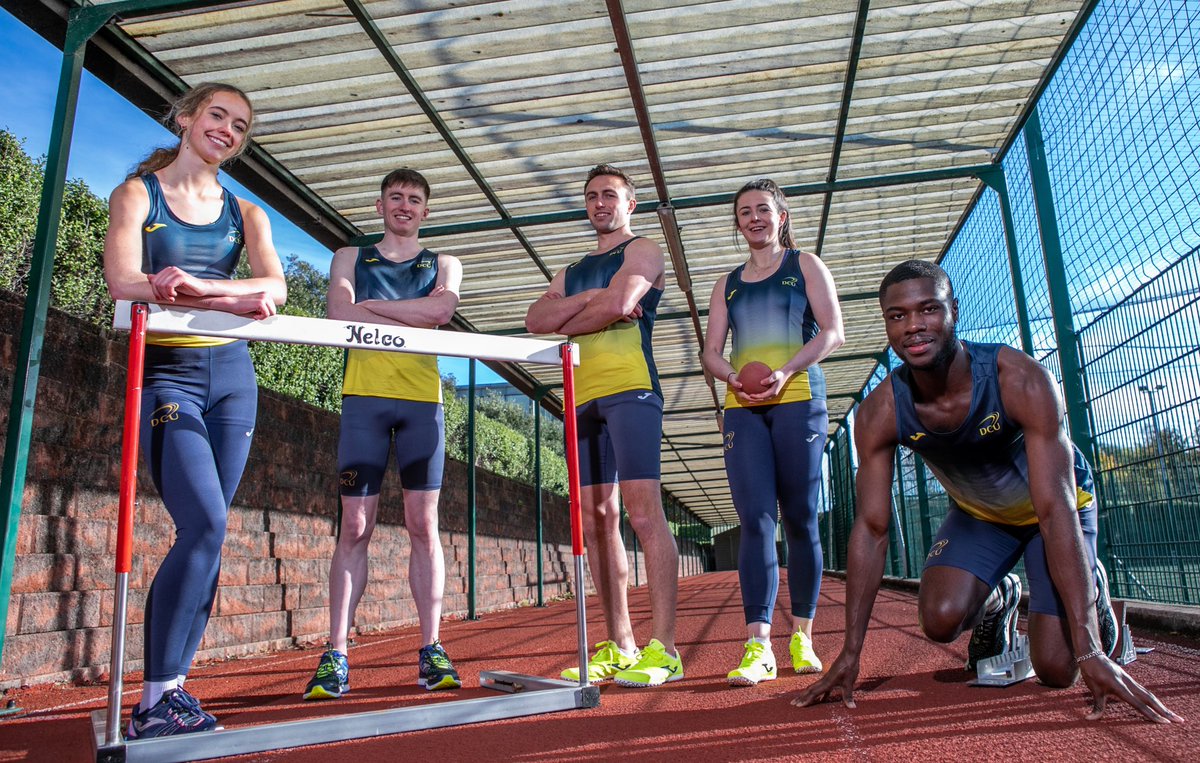 DCUAthletics's tweet photo. We’re delighted to launch our new kit today in partnership with @JomaSportIRL x @jfsportsireland as the technical clothing sponsors to DCU Athletics #WeAreDCU 📸: @kobpix https://t.co/uELluxFrkN