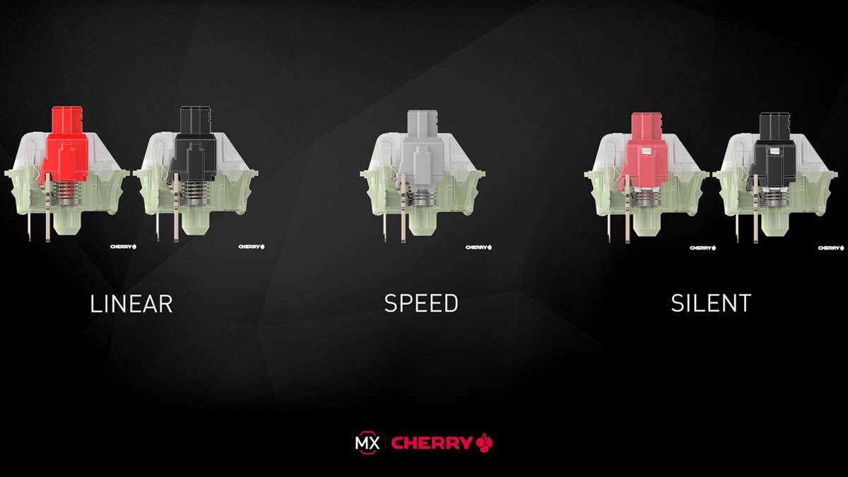 dechifrere Tablet vinkel CHERRY MX on Twitter: "Hey linear gang, pick your favorite switch 👇 ➡ MX  Red, Black, Speed Silver, Silent Red or Silent Black ⬅ Watch our user  education on YouTube: https://t.co/LjCoMumsX0 https://t.co/hSe3XwdnCN" /