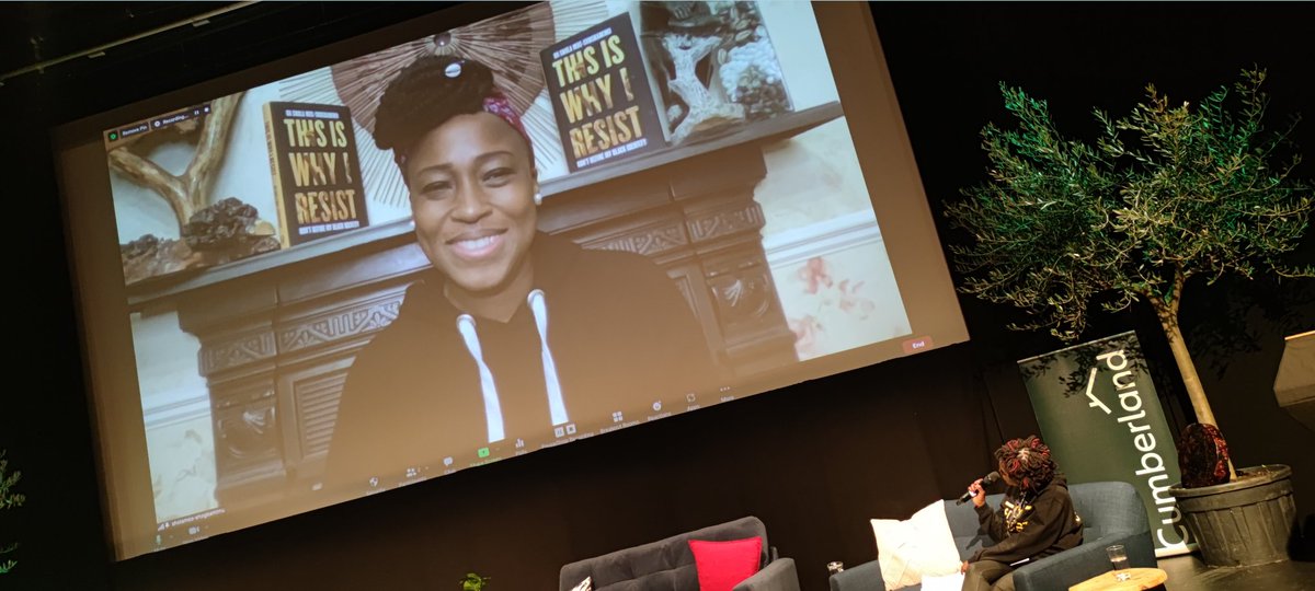 NurseJo9's tweet photo. Eyes have been dried. Time for the keynote speaker #ARCSummit @antiracistcmbra Dr Shola Mos-Shogbamimu โค๏ธ https://t.co/fJTd49uFZu