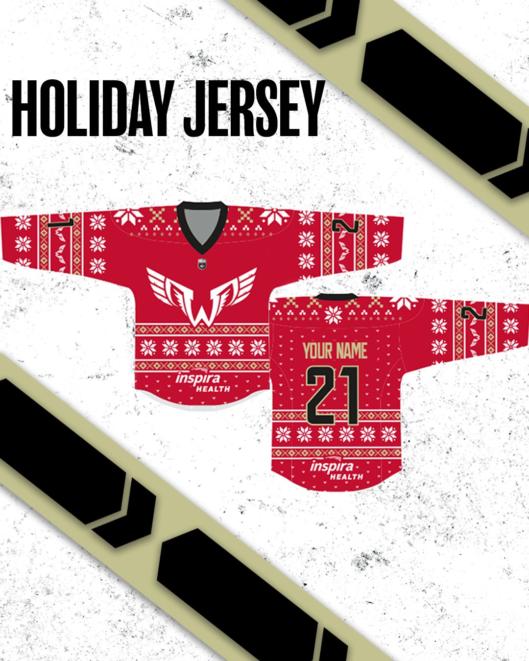 Philadelphia Wings Ugly Sweater Jerseys (Dec 10) : r/PhiladelphiaWings